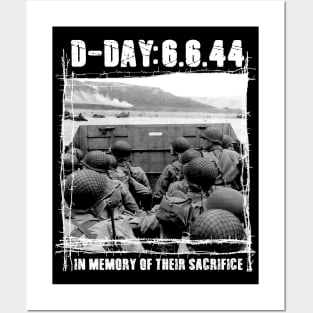 D-Day: In memory of their sacrifice - WW2 Posters and Art